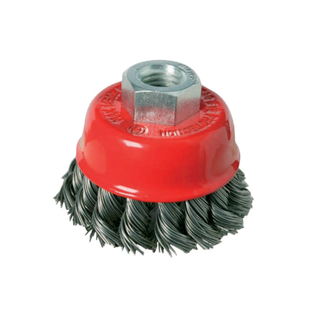 Silverline Steel Twist-Knot Bowl Cup, 65mm
