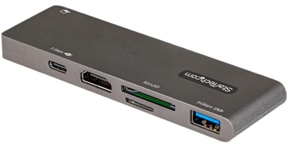 STARTECH USB-C Multiport Docking Station with HDMI, SD Card & 100W PD
