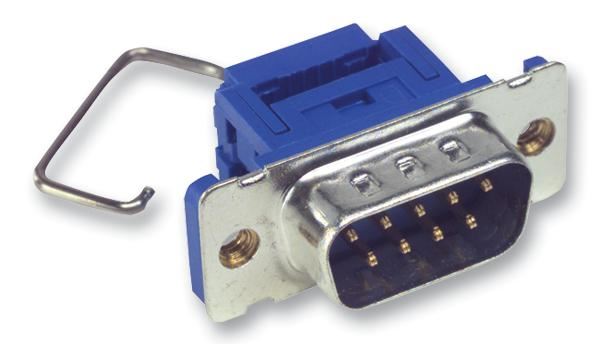 MULTICOMP 9-Way DE D-Sub Plug, Crimp, Gold Plated