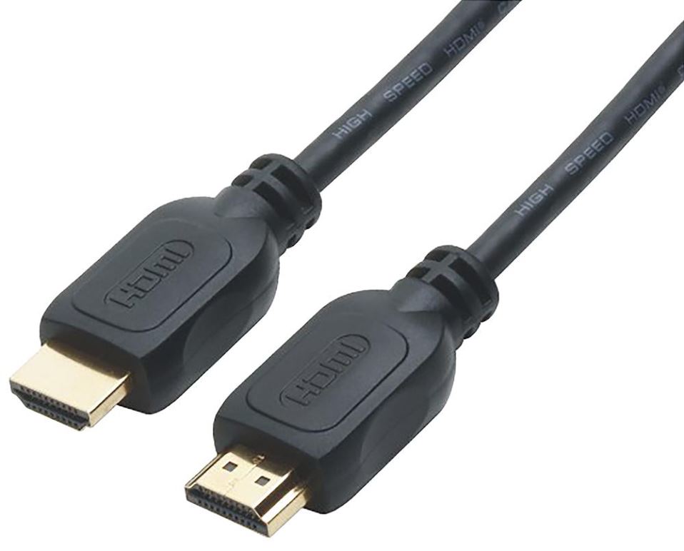 PRO SIGNAL - Câble HDMI Ultra Haute Vitesse 8K, Connecteurs Dorés, 0.5m, Noir