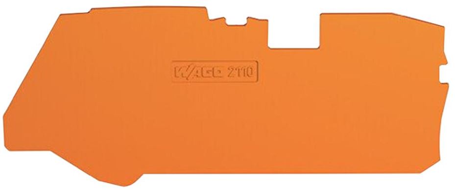WAGO Placa Intermedia/Extremo 1mm para Serie 2110