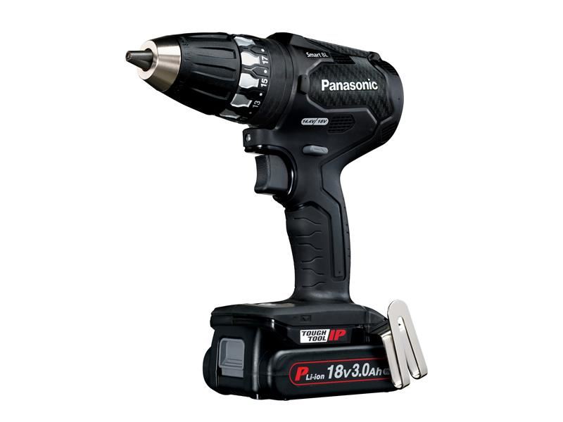 Panasonic Smart Brushless Kombi-Bohrschrauber EY79A3PN2G31, 18V, 2 x 3.0Ah Li-I
