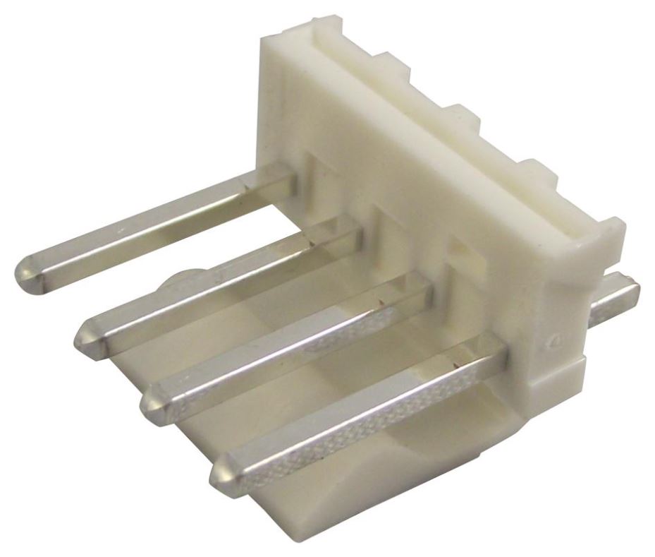 Connecteur en-tête MOLEX, THT, Vertical, Pas 3,96 mm, 4 broches