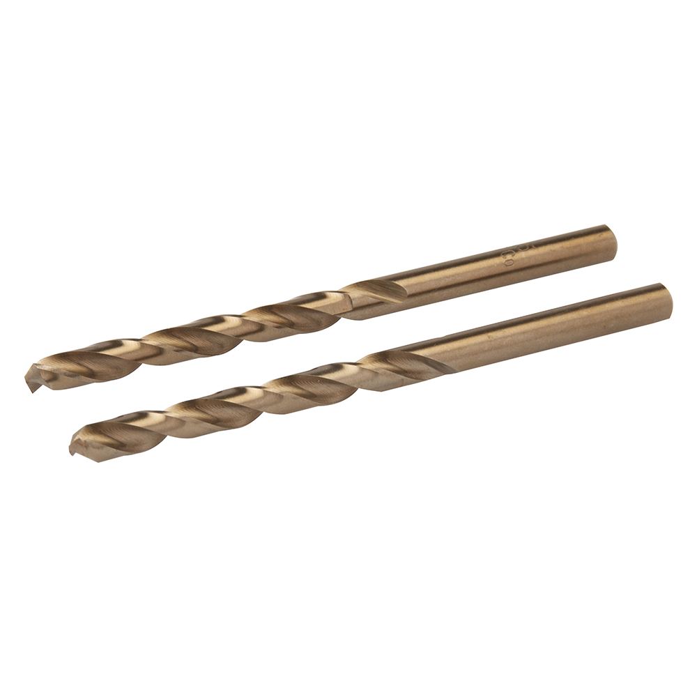 Silverline Cobalt Drill Bits Set, M35 Steel, 5.5mm, 2-Pack