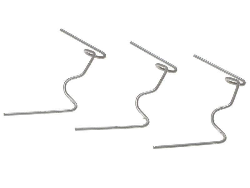 ALM Manufacturing Steel W Glazing Clips for Greenhouses, Pack of 50