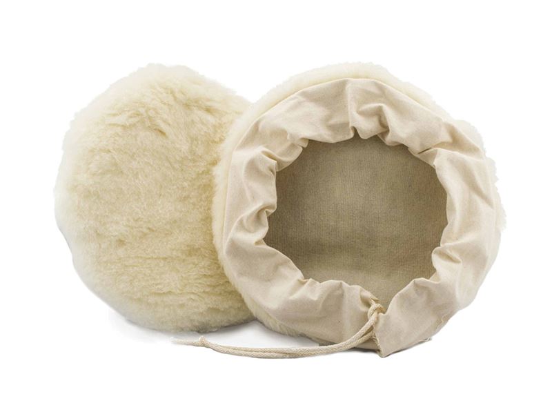 Flexipads World Class - Bonnet de polissage en laine pure, 225mm (9 pouces)