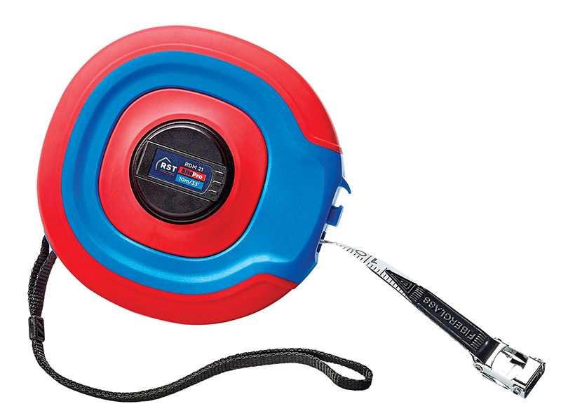 R.S.T. SitePro Skleněné měřicí pásmo 10m, šířka 13mm