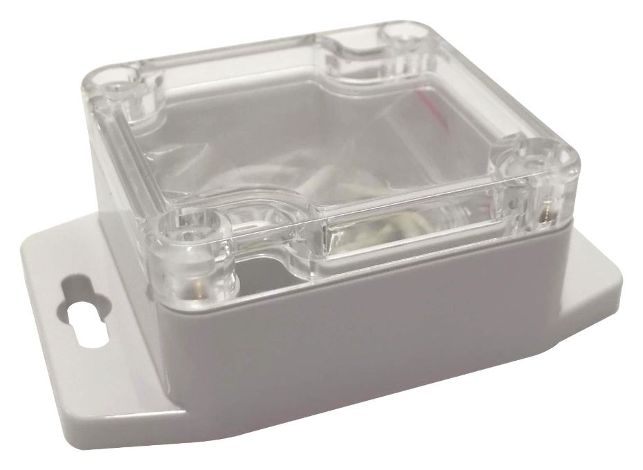 MULTICOMP PRO IP65 Polycarbonate Enclosure, 35x64x58mm, Clear Lid