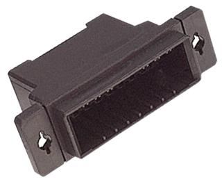 AMP TE Connectivity Panel Mount Tab Plug Housing, 16 Way, 250V, Industrial