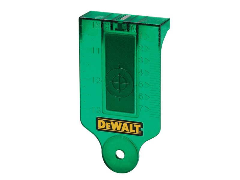 DEWALT DE0730G グリーンレーザー用ターゲットカード, 磁石付き