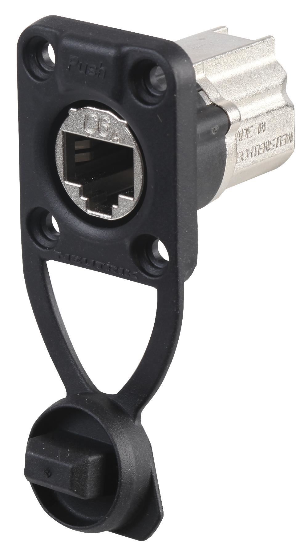 NEUTRIK Cat6A Ethercon Feedthru, IP65, abgeschirmt
