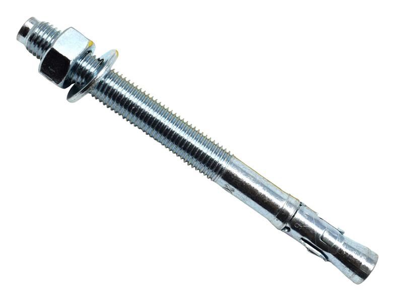 MASONMATE Zinc Plated Through Bolt M16 x 180mm (20 Pack)