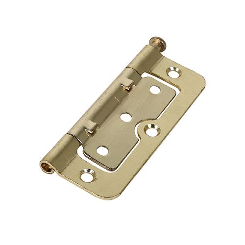 Timco - Charnière à goupille amovible Hurlinge, Acier, Finition laiton électro,
