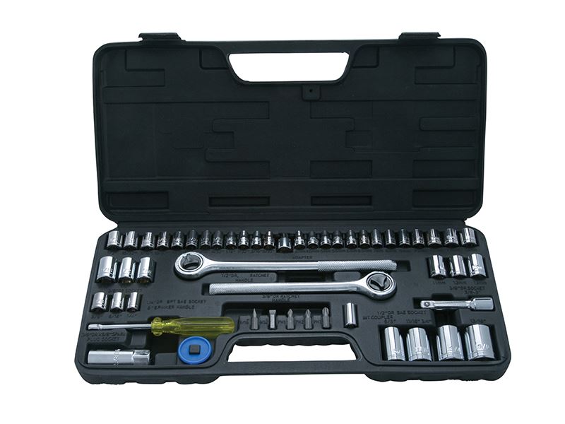 BlueSpot Tools - gemischter Nuss-Satz mit 52 Teilen