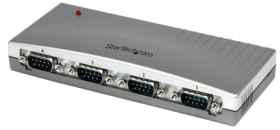 STARTECH 4-Port USB na RS232 Sériový Adaptér
