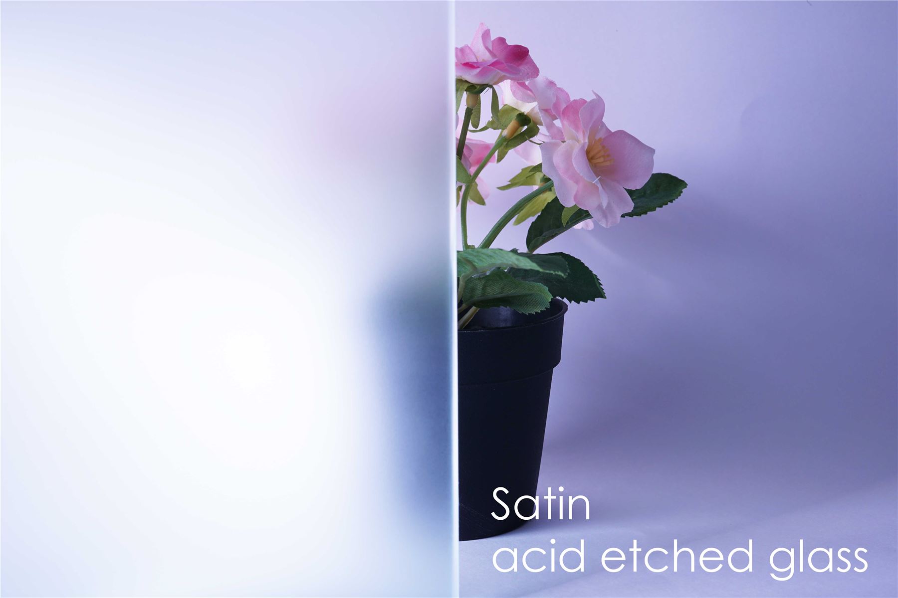 Glass Maßgeschneidertes Sicherheitsglas - Zuschnitt auf Maß - 4mm Mattiertes S.