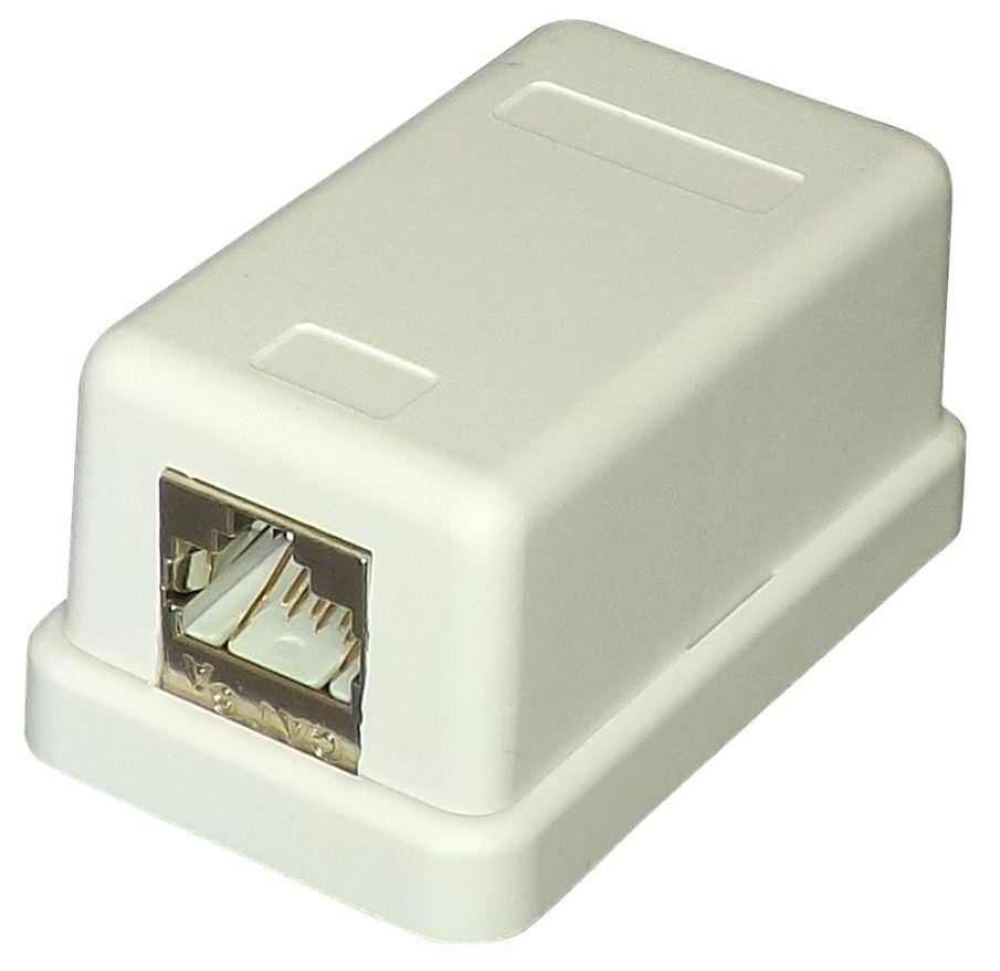 TUK Cat6a Stekkershulp zonder Gereedschap, 1 Poort