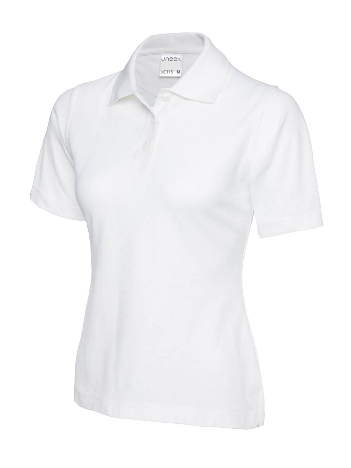 Uneek Unisex Ultra Baumwoll-Polohemd – 100% Ringgesponnene Kammgarn-Baumwolle –