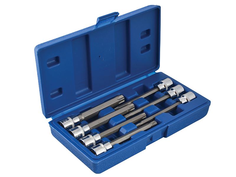 Blue Spot Tools - Tacar Soicéad TORX Fada 3/8in, 7-Piosa