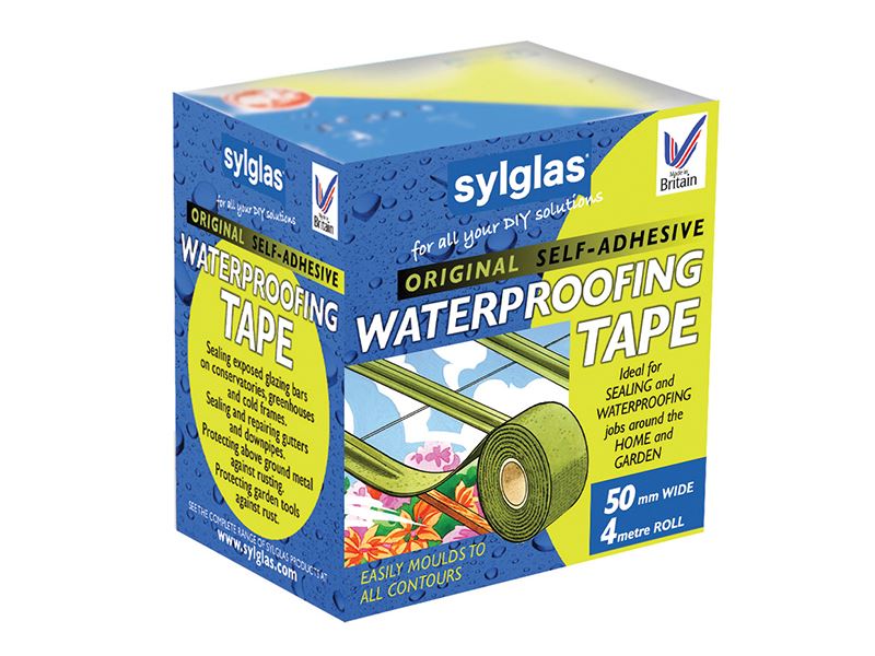 Sylglas Self-Adhesive Waterproofing Tape, 75mm x 4m