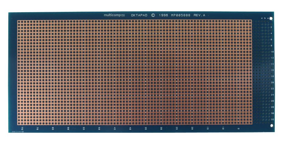 MULTICOMP PRO Carte de prototypage Eurocard 3U, Double Face, 100x160mm