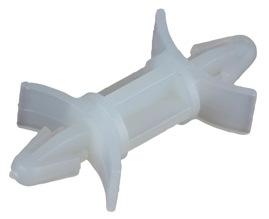 DURATOOL Dual Lock PCB Support, Natural, 12.7mm, 50-Pack