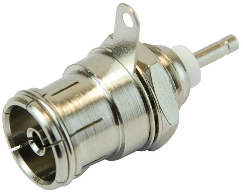 Pro Signal Enchufe Coaxial para TV, Montaje en Chasis