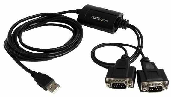 STARTECH 2포트 USB to RS232 시리얼 어댑터 케이블