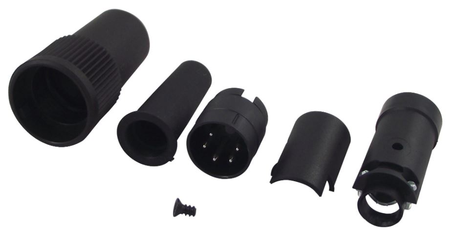 BINDER Conector Circular Miniatura 5 Vías, 250V/6A