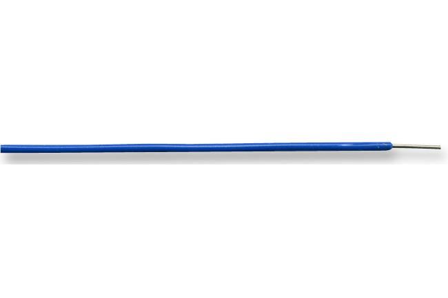CONCORDIA TECHNOLOGIES 1/0.60mm Solid Core Equipment Wire, Blue, 100m