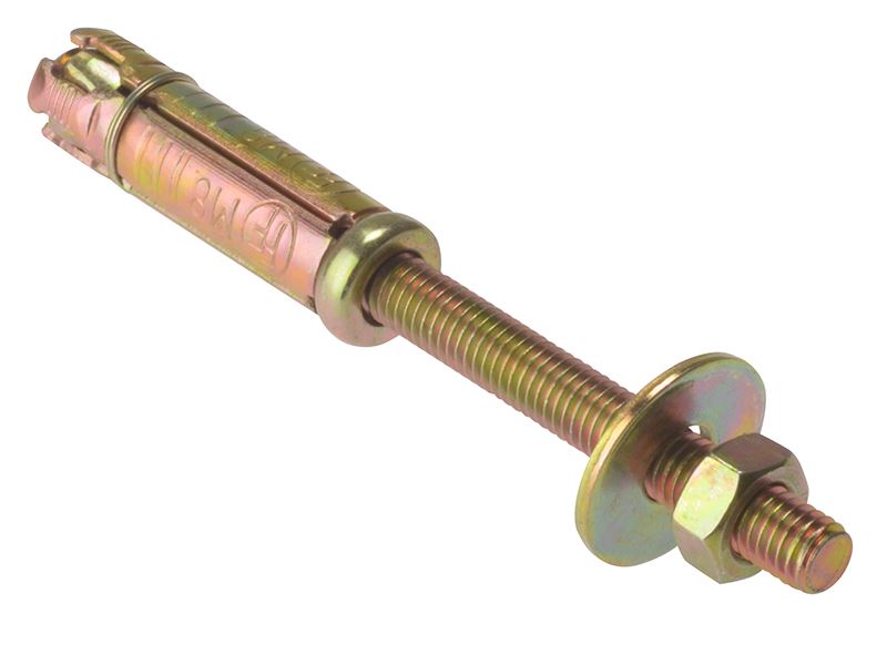 ForgeFix Bolta Tacaíocht Bríceadóireachta ZYP M10 x 50mm (Pac 5)