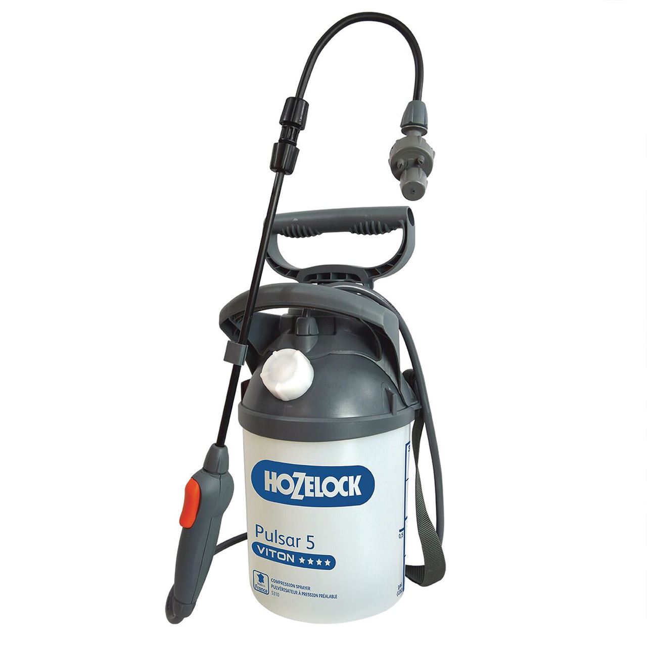 Hozelock Pulsar Viton Ψεκαστής 5L με Ρυθμιζόμενο Νιπτήρα