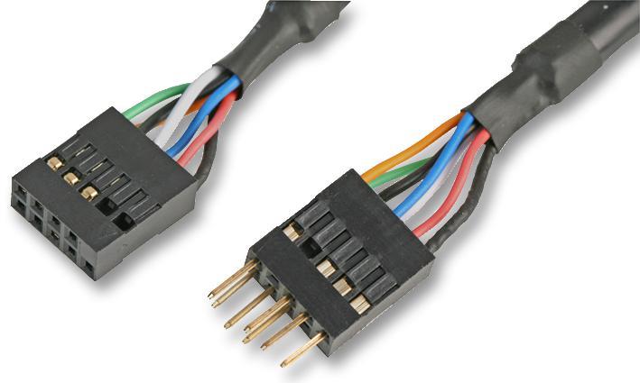 AKASA IEEE 1394a Interne Verlengkabel, 40cm Man naar Vrouw