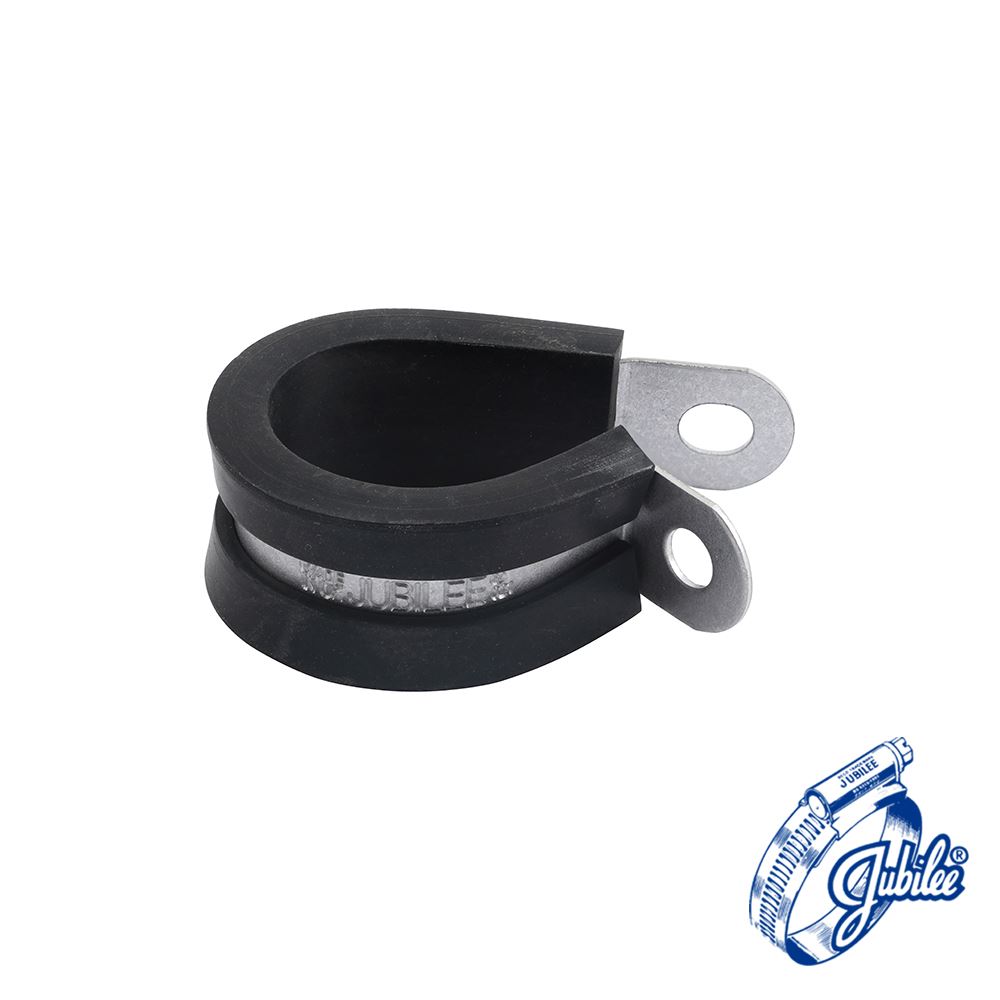 Jubilee P-klem, Zachte staal, Gegalvaniseerd, 21mm (20 stuks)