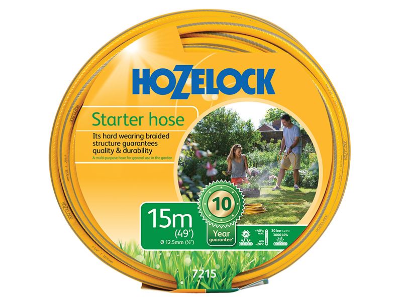Hozelock Maxi Plus Starterset Tuinslang 15m, 12.5mm Diameter