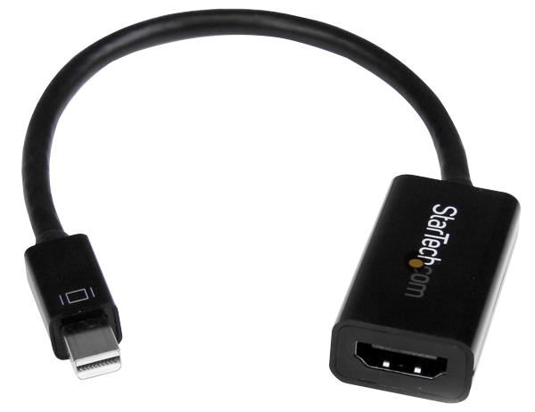 STARTECH Mini DisplayPort 1.2 to HDMI Adapter - 4K UHD & Audio Support