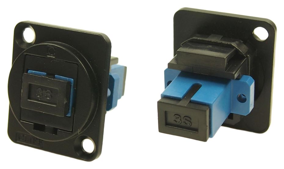 CLIFF ELECTRONIC COMPONENTS SC Simplex SM Doorvoerconnector voor paneelmontage,