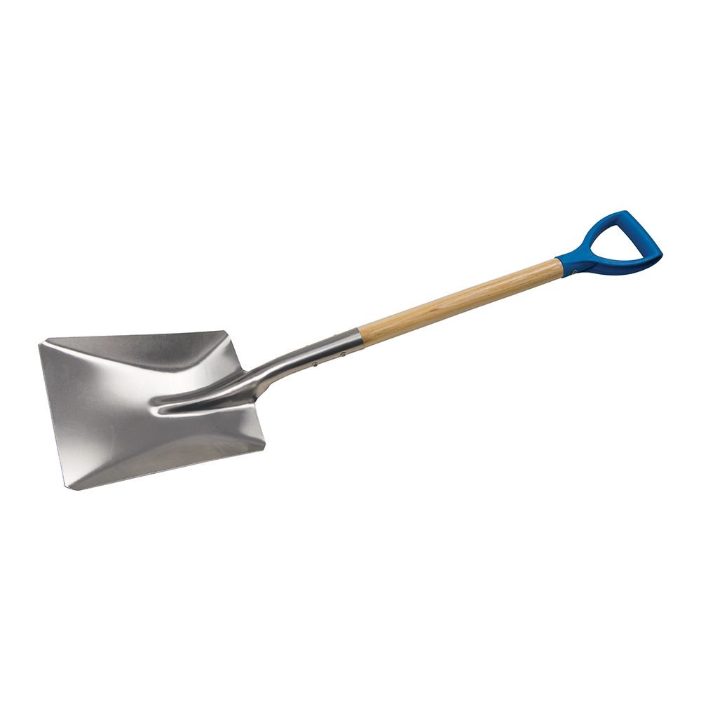 Silverline Aluminium Schep met Houten Steel, 1030mm