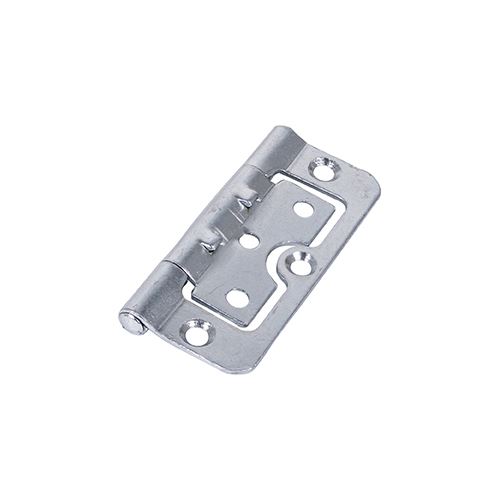 Paquet de 2 paumelles à goupille fixe Timco 104, zinc, 75 x 55 mm