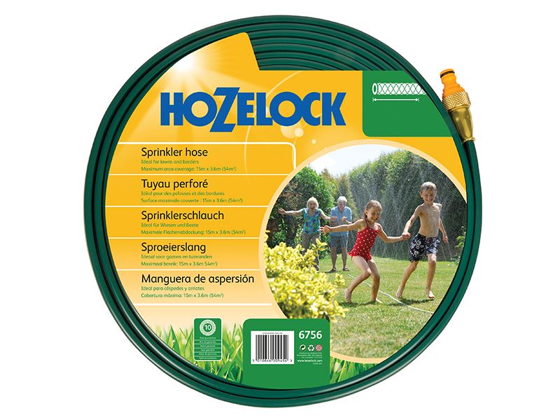 Hozelock 6765 스프링클러 호스, 10m