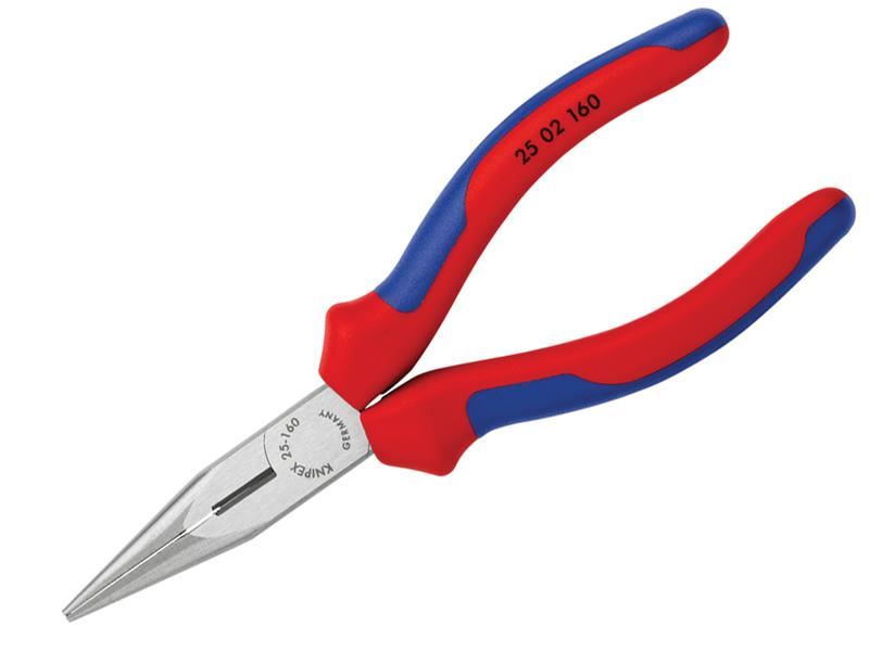 Pince coupe-boulons à bec effilé Knipex avec poignée multicomposant, 160mm