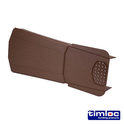 Timco Ambi-Verge Dry Fix Verge Systeem, Bruin, 420x140/170mm (20 stuks)