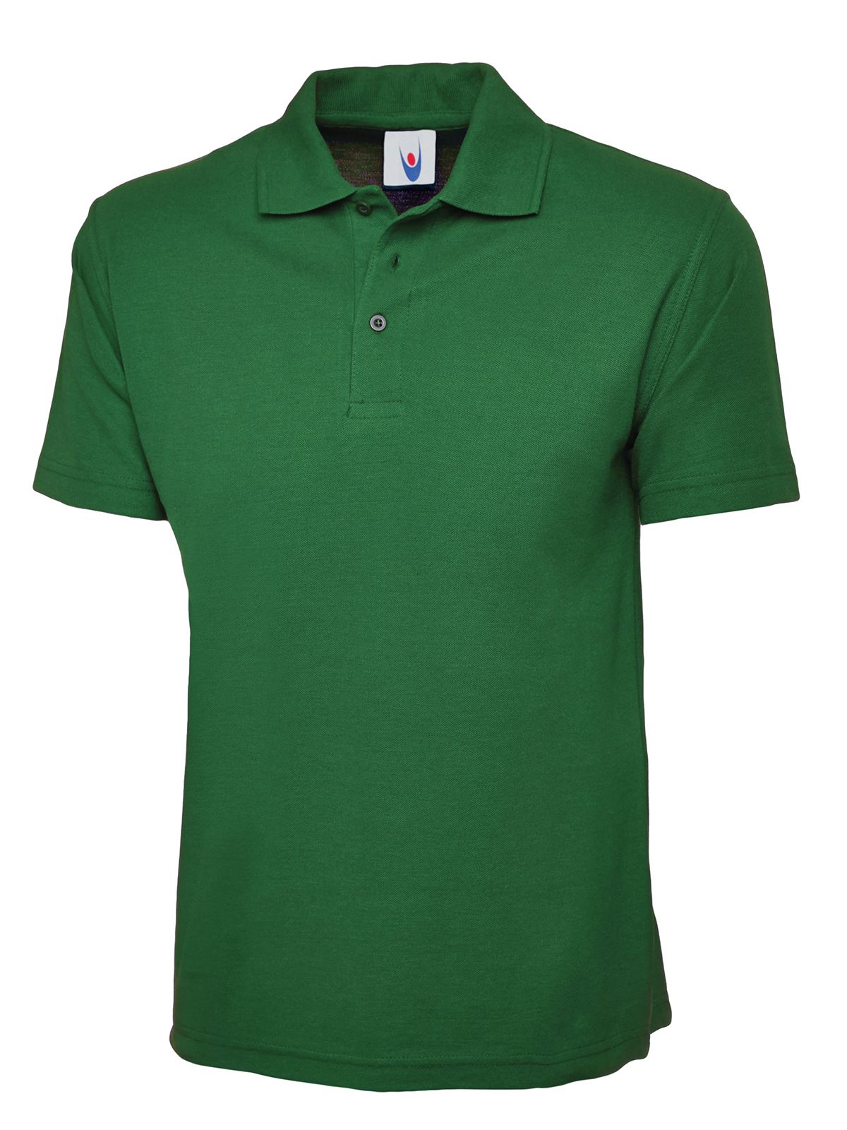 Uneek - Poloshirt Uniseks Klasik - 50% Poliester 50% Kapas - Hijau Kelly - Saiz