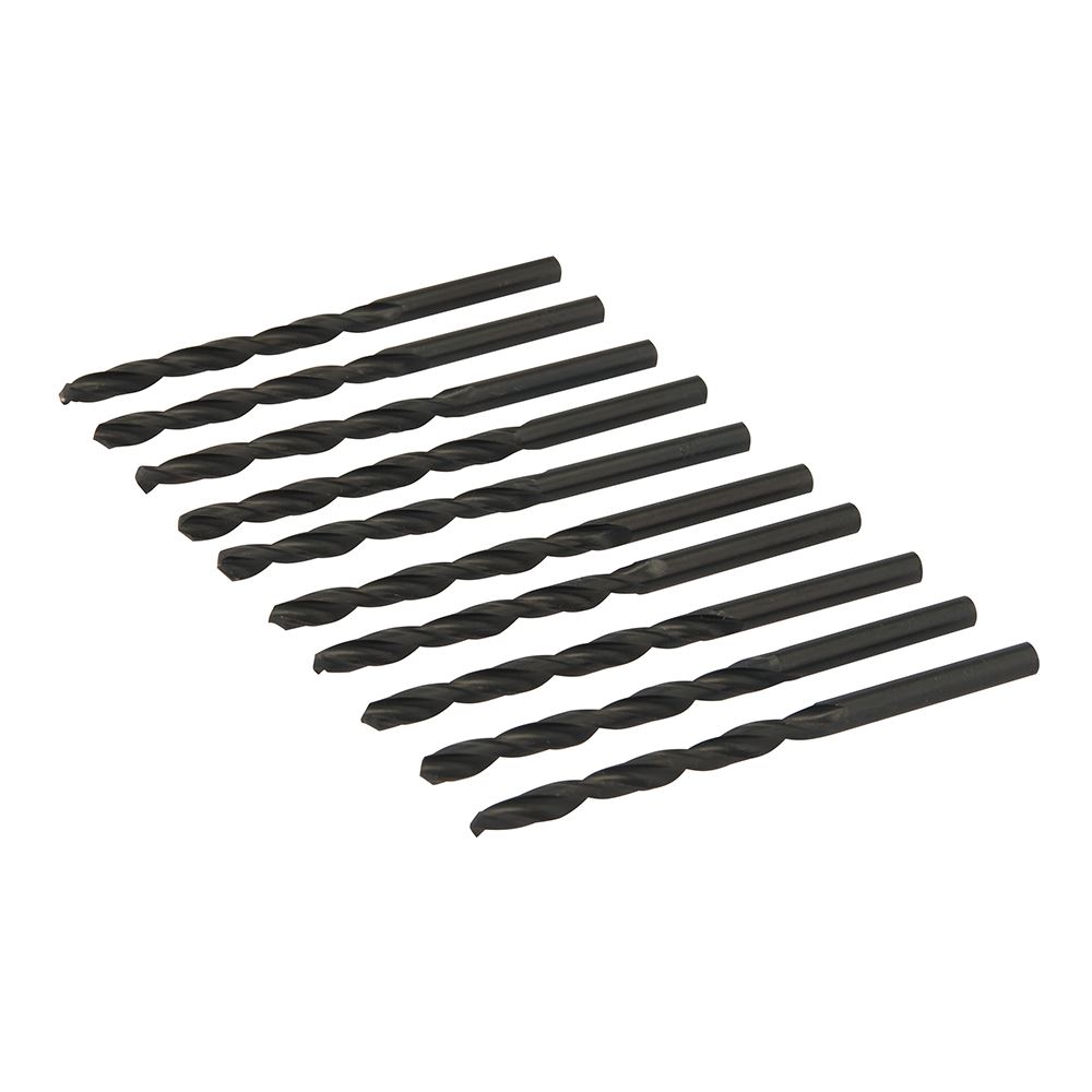 Silverline Metric HSS-R Jobber Drill Bits 10pk, 4.5mm