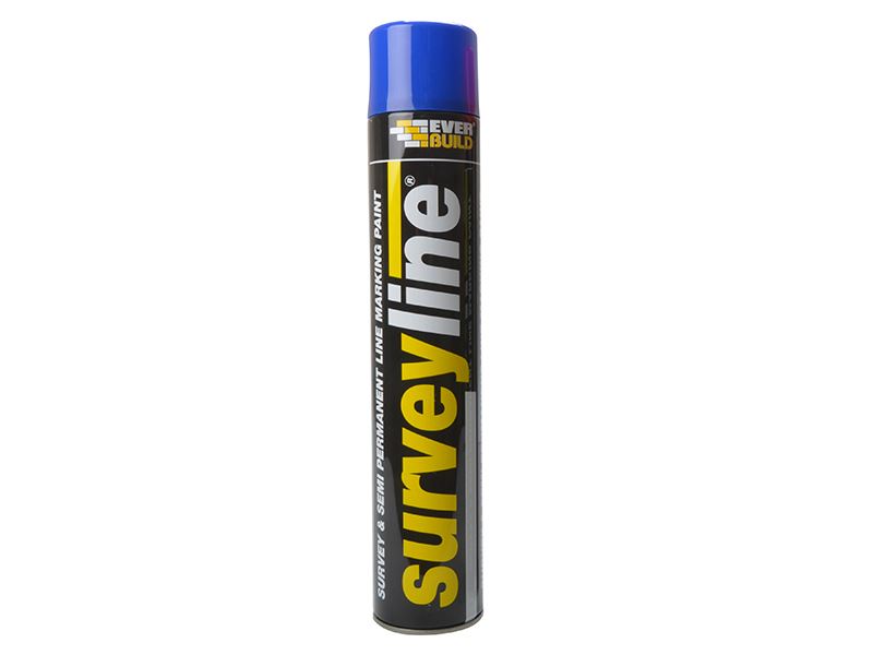 Everbuild Sika Survey Line® Blue Marker Spray, 700ml