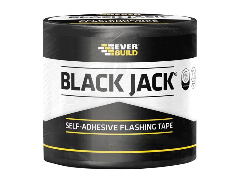 Everbuild Sika Black Jack Flashing Tape, 150mm x 3m, Aluminium