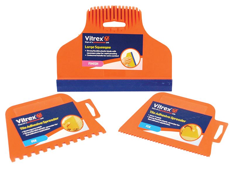 Vitrex Tile Installation Kit with Squeegee & Spreaders