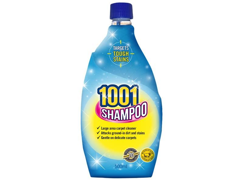1001 Carpet Shampoo 500ml for High Traffic Areas