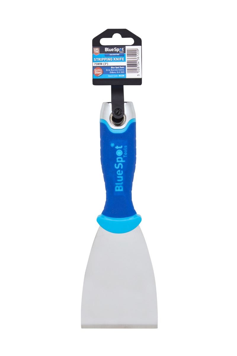 Blue Spot Tools 75mm Soft Grip Stripping Scraper