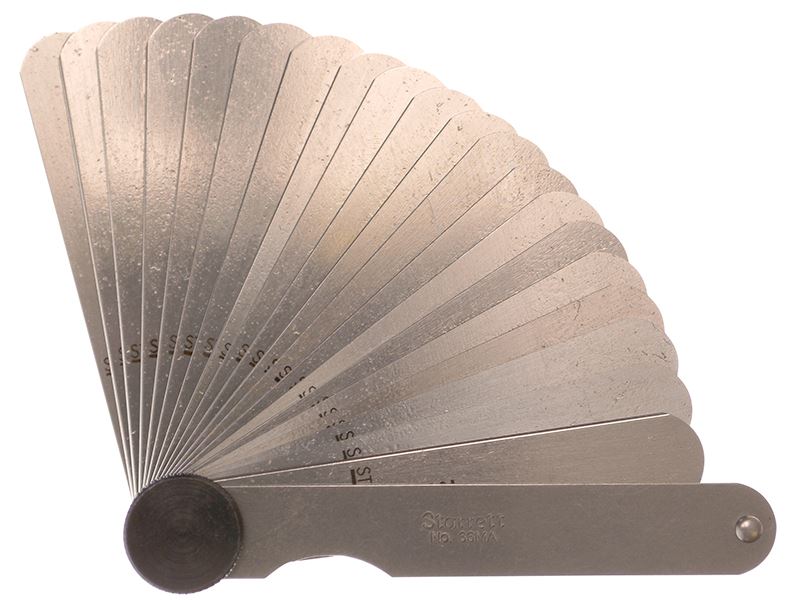 Starrett Set di Spessimetri 66MA, 20 Lamelle, 0.05-1mm